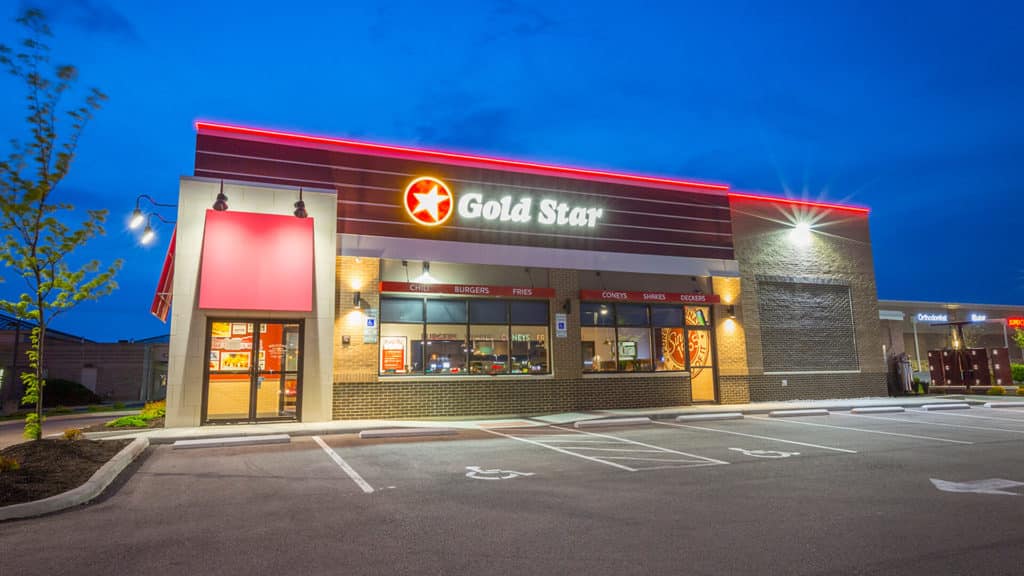 Gold Star franchise building